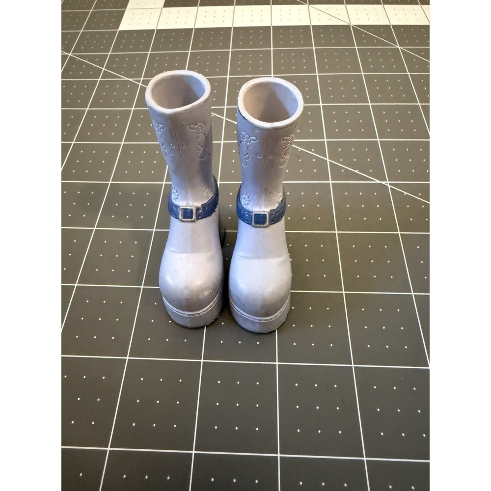 Bratz Flaunt It Cloe Doll Replacement Tall Blue Platform Shoes Boots